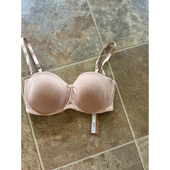Skims Fits Everybody Strapless Bra Clay Size 32D - Picture 3 of 6